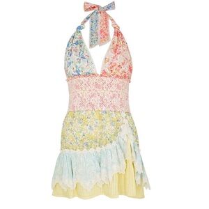 Love Shack Fancy Cambria Floral Dress
